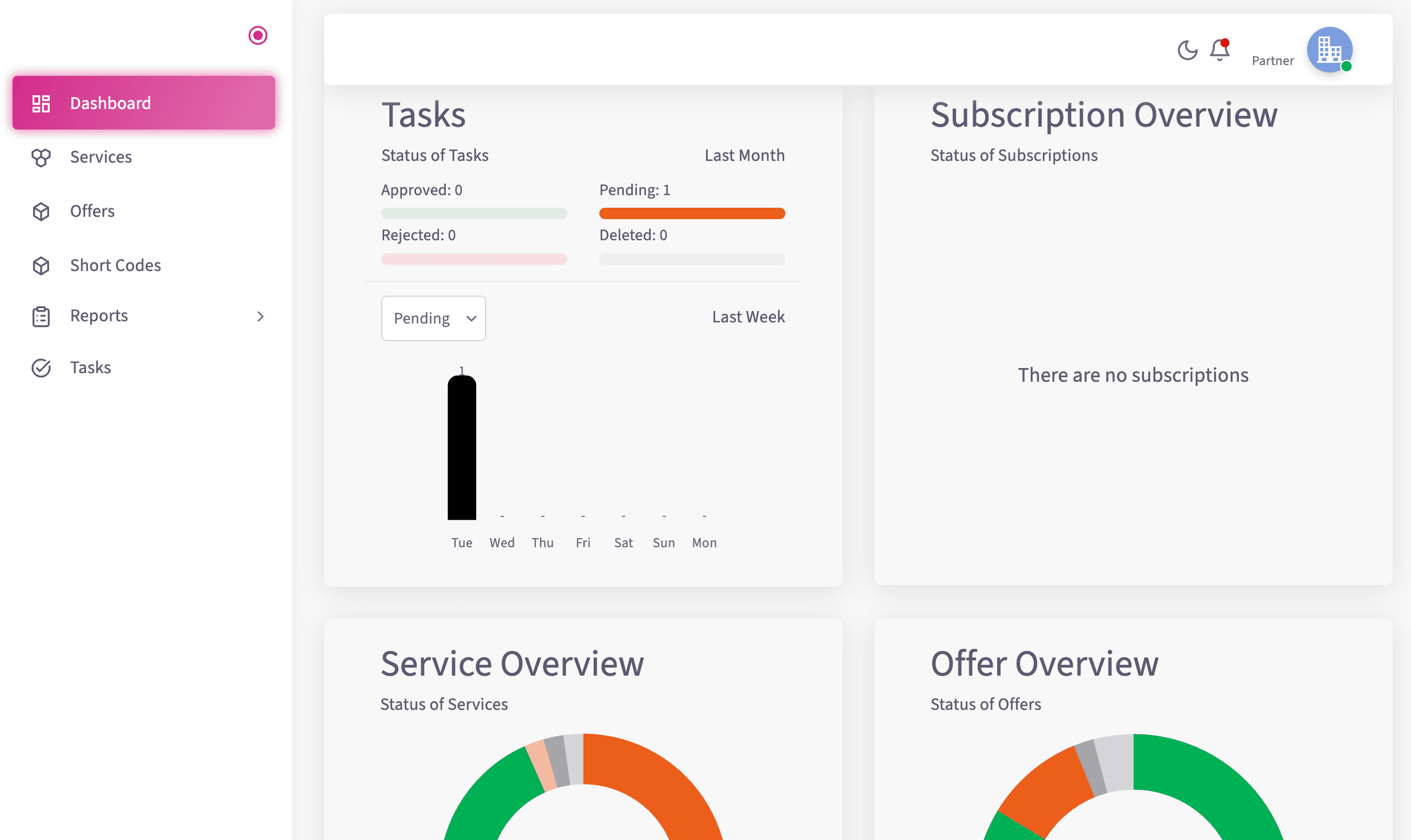 Partner Management Portal
