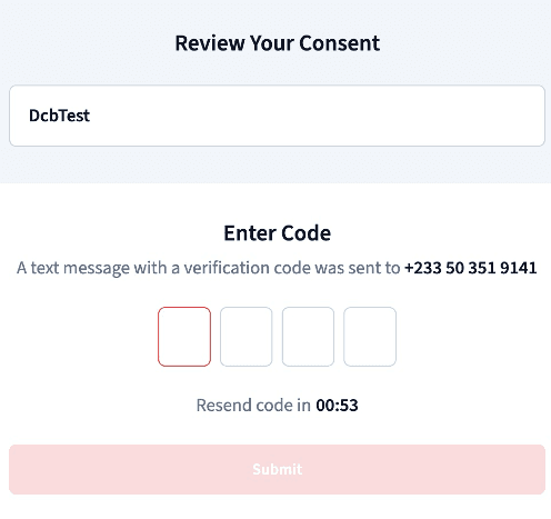Widget Secure Subscription